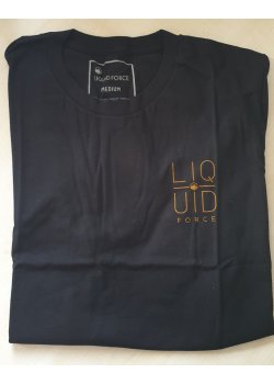 Liquid Force T Shirt schwarz Rückenprint M
