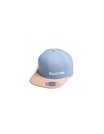 Quatro - Cap Blue/Beige sml. Logo