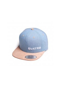 Quatro - Cap Blue/Beige sml. Logo