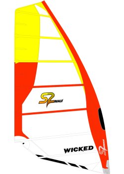S2Maui - Wicked 2021 - 7,0 Yellow/Red/White