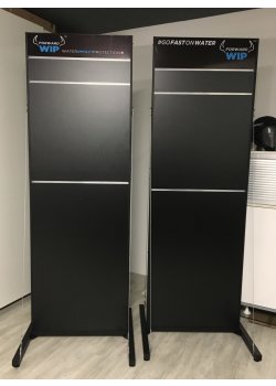 WIP - 2M HIGH SHOP DISPLAY WITH SLOT WALLS