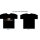 S2Maui - T-Shirt V3Logo with Slogan ( Black)