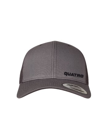 Quatro - Small Logo Cap - Grey