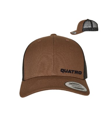 Quatro - Small Logo Cap 2 Tone - Brown/Black