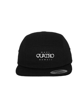 Quatro - Vintage Cap - Black
