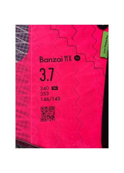 Goya - Banzai 11 X Pro Fuchsia 3.7 (Testsegel)