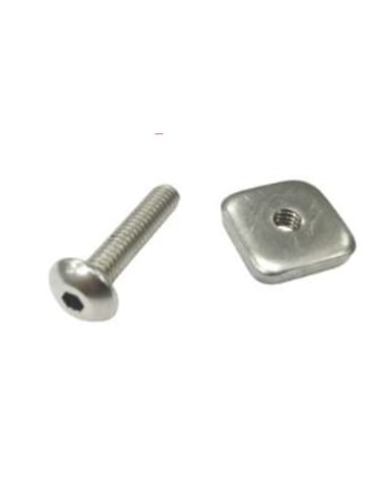 Quatro - Bolt and Plate for Quatro US Box  Stainless