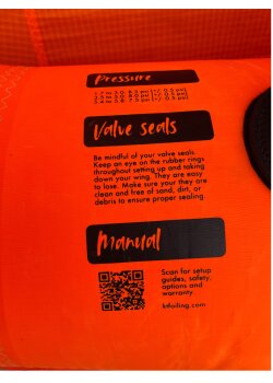 KT - Wing Astro 5.0 orange (Testwing)