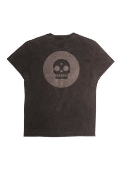 KT T-Shirt Skull Washed Black
