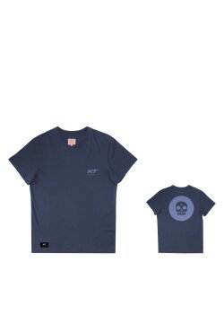 KT T-Shirt Skull Navy