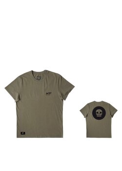 KT T-Shirt Skull Olive