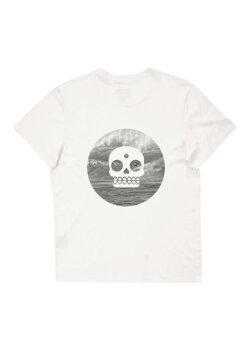 KT T-Shirt Wave Skull White