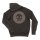 KT Hoodie Zipper Washed Black
