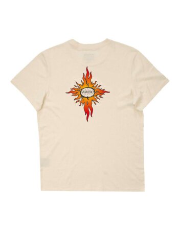 Quatro T-Shirt Vintage Logo Natural
