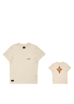 Quatro T-Shirt Vintage Logo Natural